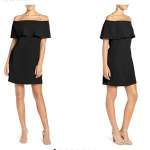 Charles Henry off the shoulder dress